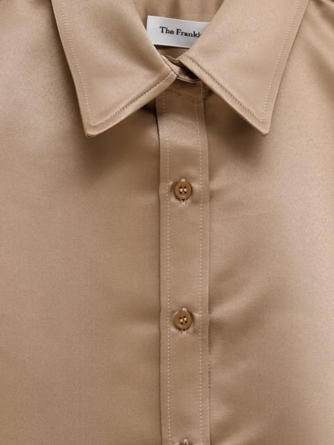 The Frankie Shop Arlen Boxy shirt - Neutrals