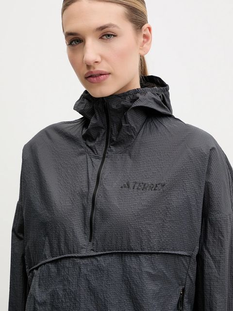 adidas TERREX kurtka outdoorowa Xploric kolor szary przejściowa JD8435 - zdjęcie produktu nr 2