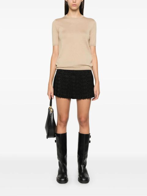 Max Mara Warren knitted top - Brown