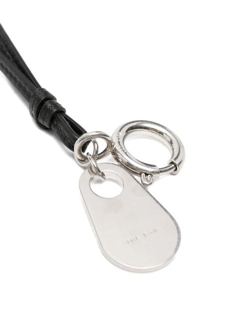 The Row logo-engraved key charm - Silver - zdjęcie produktu nr 2