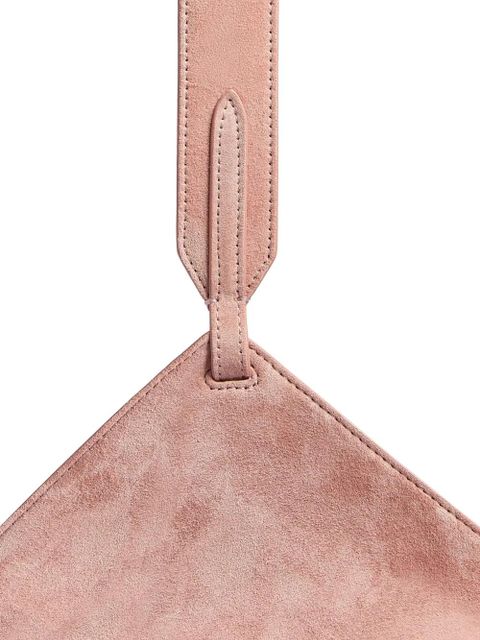 KHAITE logo-motif tote bag - Pink