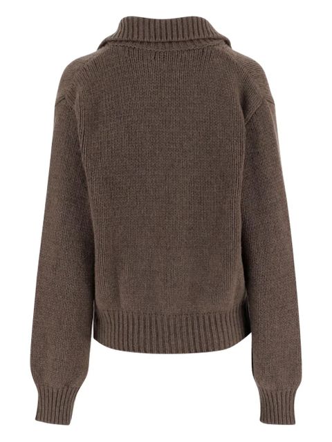 Magda Butrym cashmere cardigan - Brown
