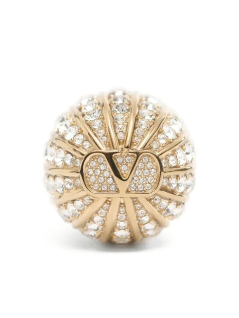 Valentino Garavani Poetique des Gouttes earrings - Gold - zdjęcie produktu nr 2