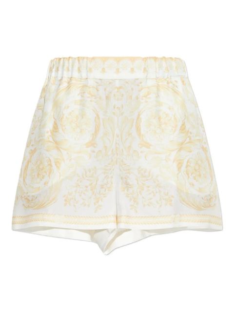 Versace silk shorts - White - zdjęcie produktu nr 1