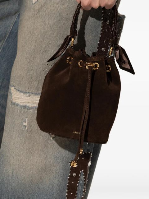 AMIRI mini MA bucket bag - Brown
