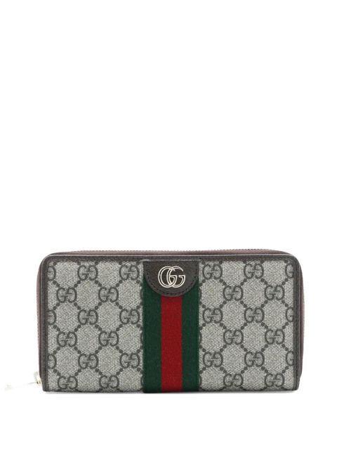 Gucci Ophidia logo Web-stripe wallet - Neutrals - zdjęcie produktu nr 1