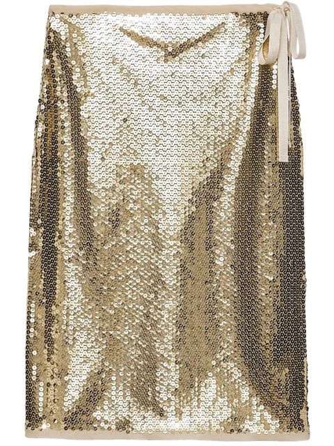 Prada sequinned skirt - Gold - zdjęcie produktu nr 1