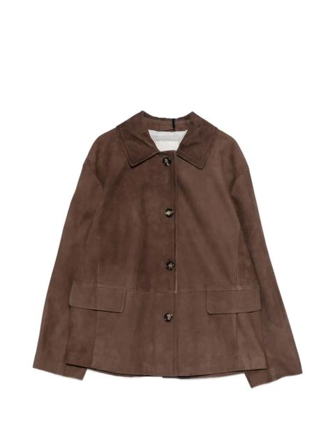 Max Mara button patch-pocket jacket - Brown - zdjęcie produktu nr 1