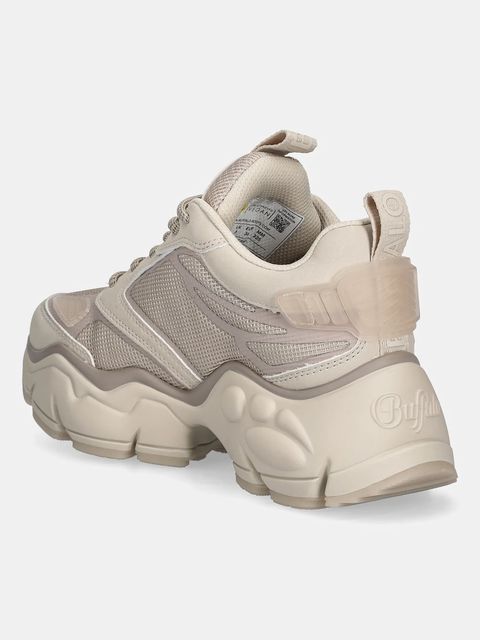 Buffalo sneakersy Binary Athena damskie kolor beżowy 1636512-BEI