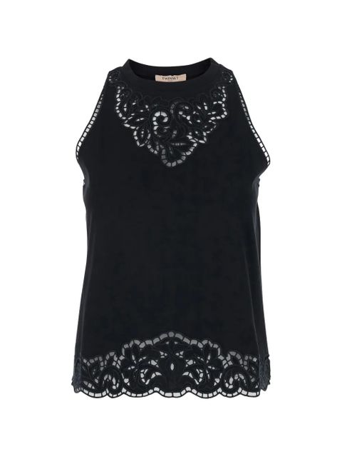 TWINSET crochet detail top - Black - zdjęcie produktu nr 1