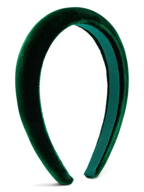 Jennifer Behr Tori padded headband - Green - zdjęcie produktu nr 1