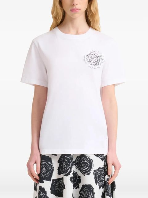 Marni patch-detail t-shirt - White - zdjęcie produktu nr 2