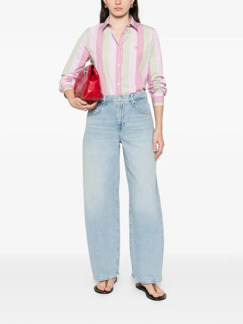 ETRO striped-pattern long-sleeve shirt - Pink - zdjęcie produktu nr 2