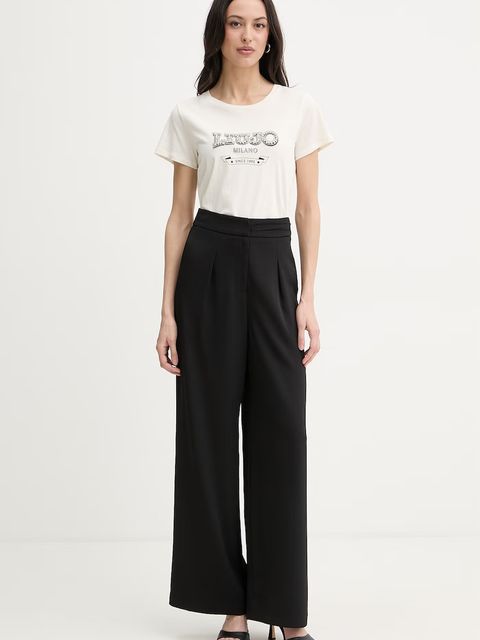 Liu Jo t-shirt damski bawełniany - zdjęcie produktu nr 1