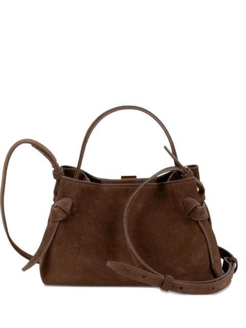 Yuzefi Gyoza top-handle knotted clutch bag - Brown - zdjęcie produktu nr 1