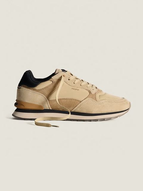 Hoff sneakersy zamszowe CITY TRIESTE damskie kolor żółty 22402012 - zdjęcie produktu nr 1