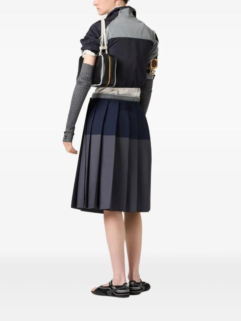 Miu Miu zip-up jacket - Blue