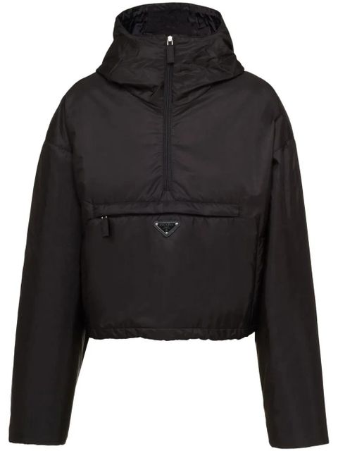Prada Re-Nylon blouson jacket - Black - zdjęcie produktu nr 1