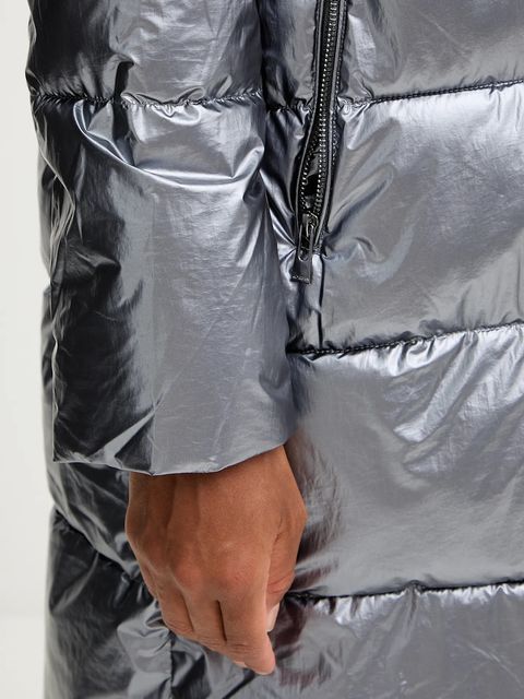 Morgan kurtka kolor srebrny zimowa GDONA