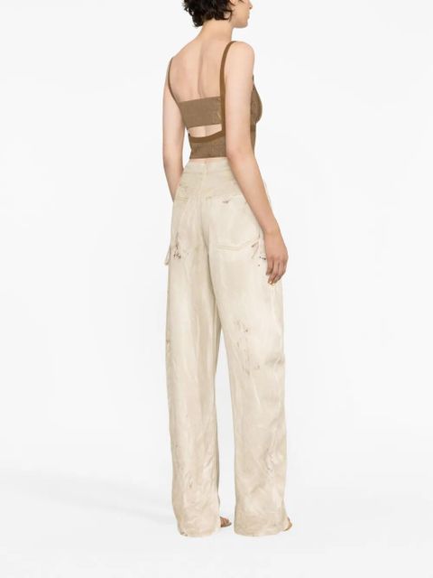 Versace Versace Allover bustier top - Brown - zdjęcie produktu nr 2