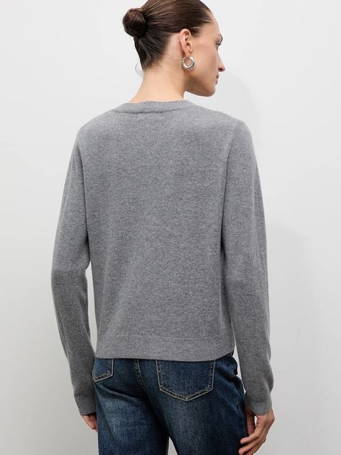 Answear.LAB kardigan z wełny merino damski kolor szary lekki