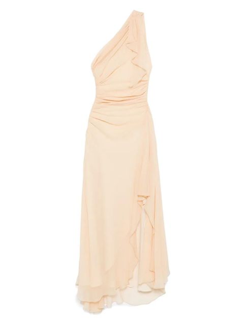 Victoria Beckham ruched maxi dress - Yellow - zdjęcie produktu nr 1