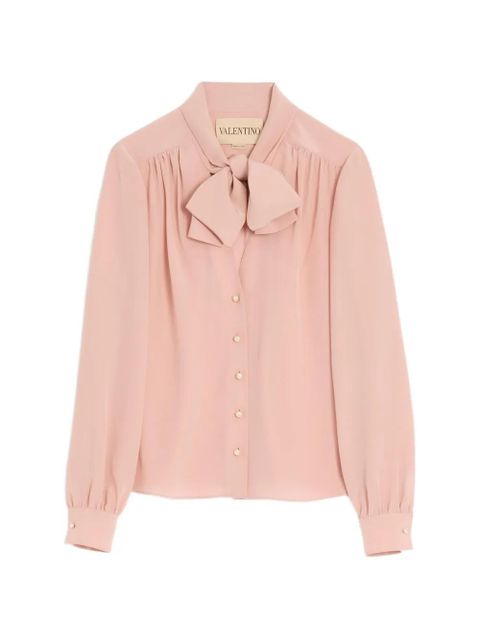 Valentino Garavani bow-detail blouse - Pink - zdjęcie produktu nr 1