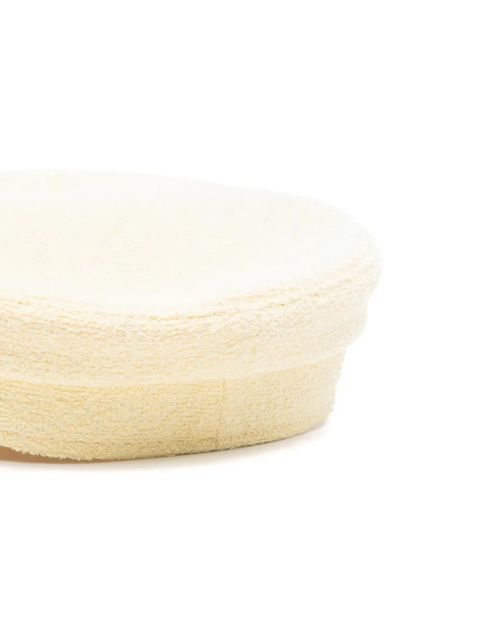 Ruslan Baginskiy terry-cloth baker boy hat - Yellow