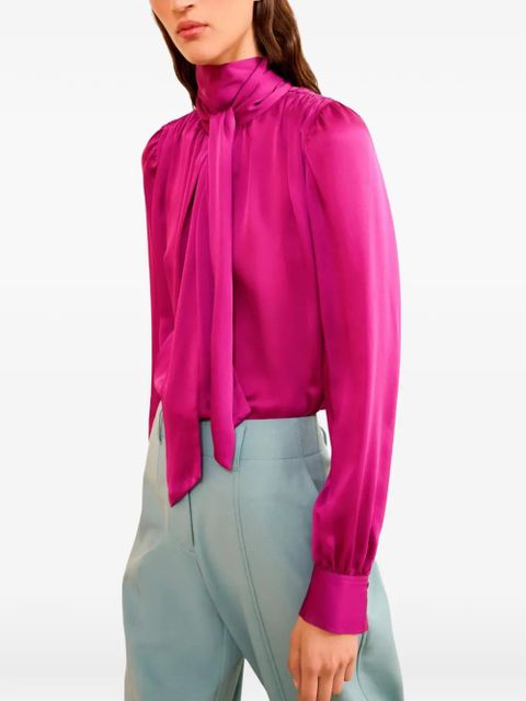 Ulla Johnson tie-neck blouse - Pink - zdjęcie produktu nr 2
