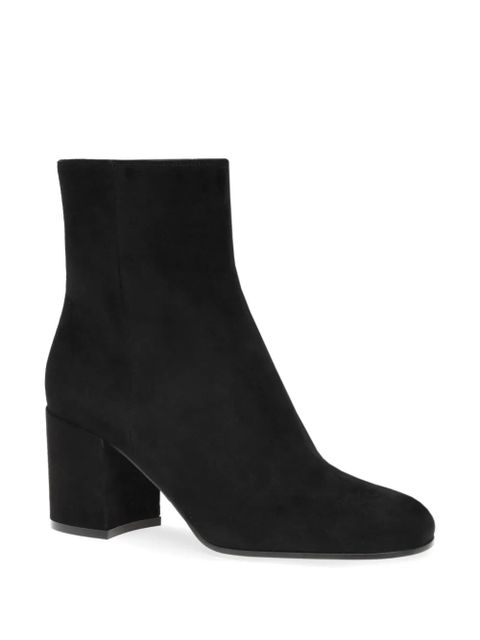 Gianvito Rossi Joelle 70mm suede boots - Black - zdjęcie produktu nr 2