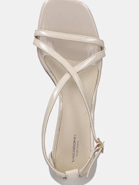 Vagabond Shoemakers sandały skórzane PIPER kolor beżowy 5921-160-37