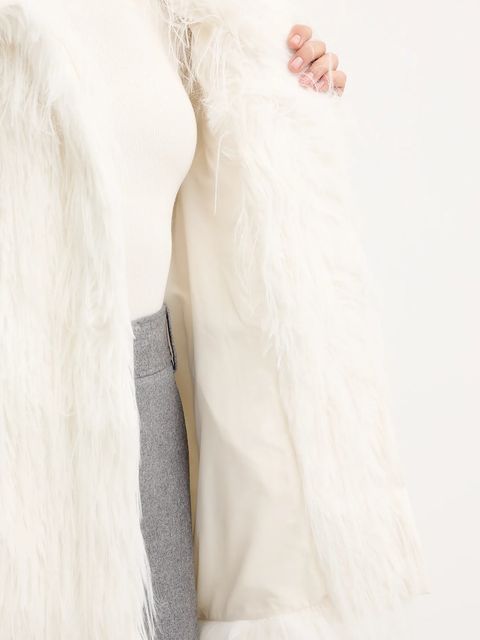 Pinko bezrękawnik kolor biały przejściowy 106044 A2ZO