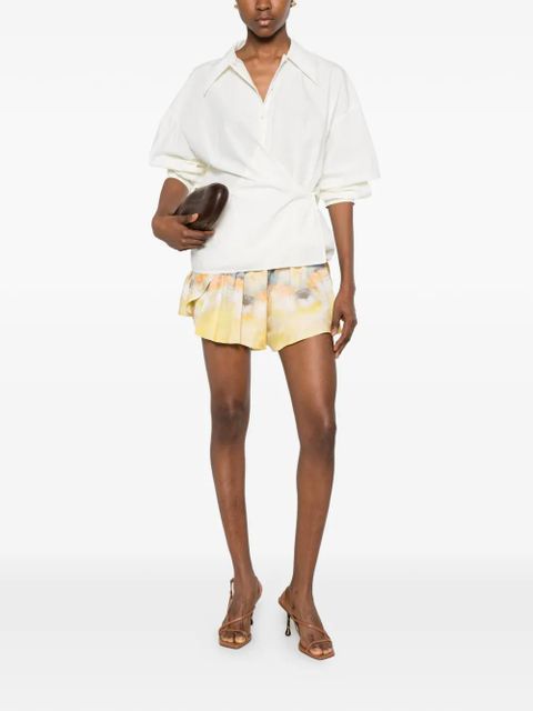 ZIMMERMANN tie-dye shorts - Yellow - zdjęcie produktu nr 2