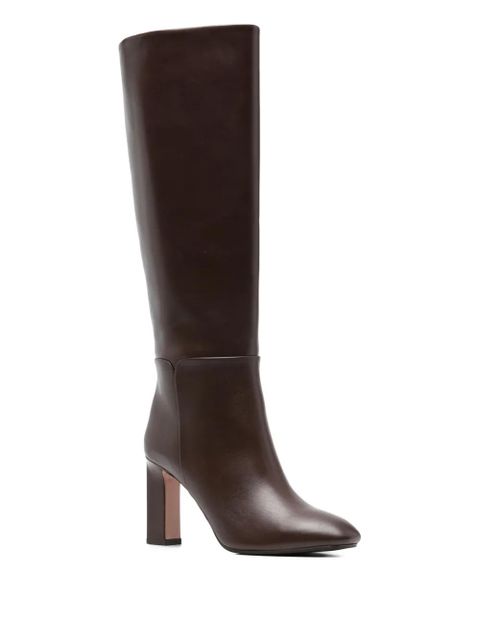 Aquazzura 80mm leather boots - Brown