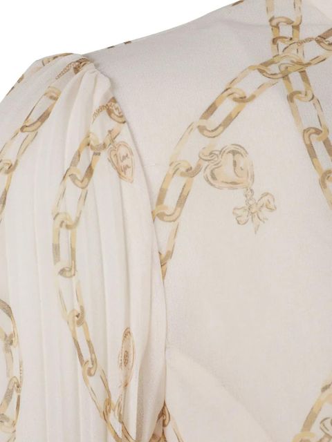 ZIMMERMANN Sunray pleated shirt - Neutrals