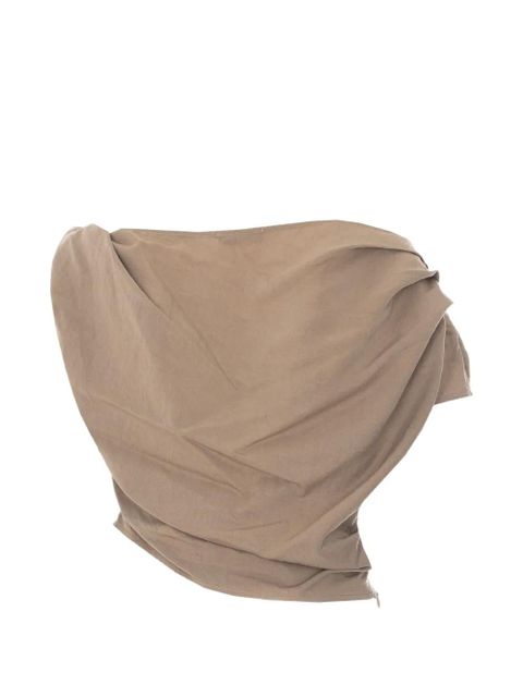 Eleh knot detail draped top - Neutrals - zdjęcie produktu nr 2