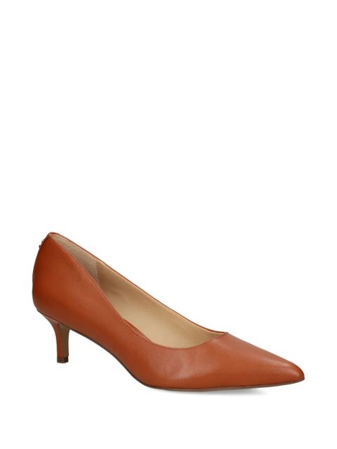 Lauren Ralph Lauren pointed leather pumps - Brown - zdjęcie produktu nr 2