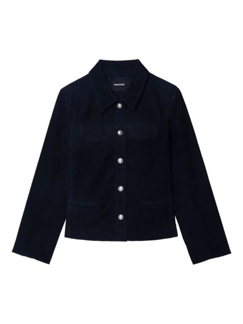 Zadig&Voltaire Liam corduroy jacket - Blue - zdjęcie produktu nr 1