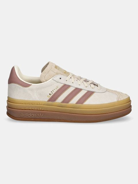 adidas Originals sneakersy zamszowe Gazelle Bold damskie kolor beżowy JS3893 - zdjęcie produktu nr 2