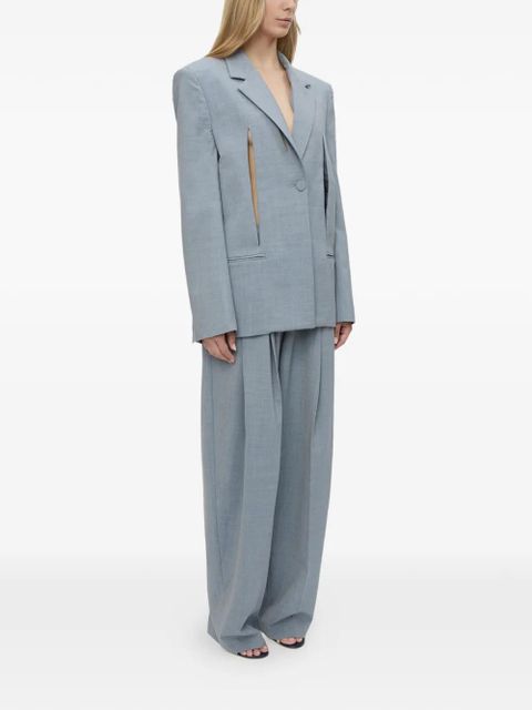 Christopher Esber Slashed Bikini blazer - Blue