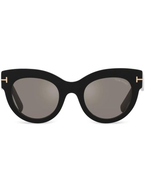 TOM FORD Eyewear Lucilla butterfly-frame sunglasses - Black - zdjęcie produktu nr 1