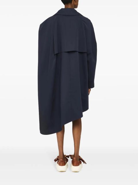 JW Anderson asymmetric cape coat - Blue