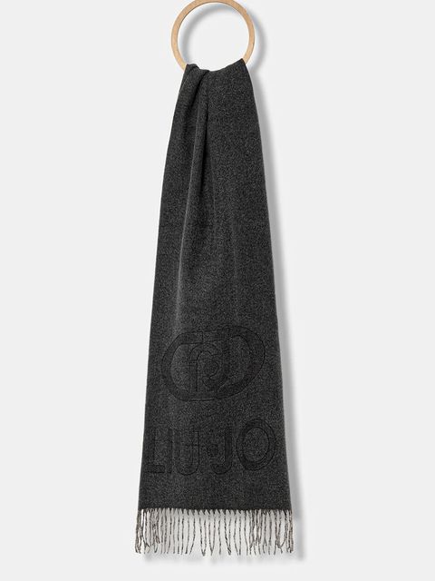 Liu Jo szalik damski kolor szary melanżowy 2F5023.T0300 - zdjęcie produktu nr 1