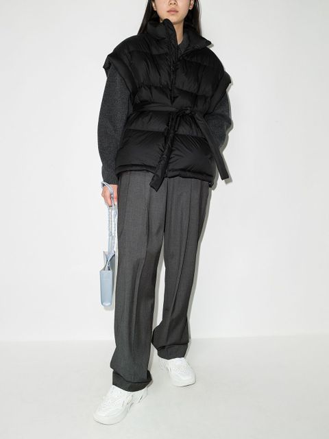 The Frankie Shop Gelso high-waisted darted trouser - Grey