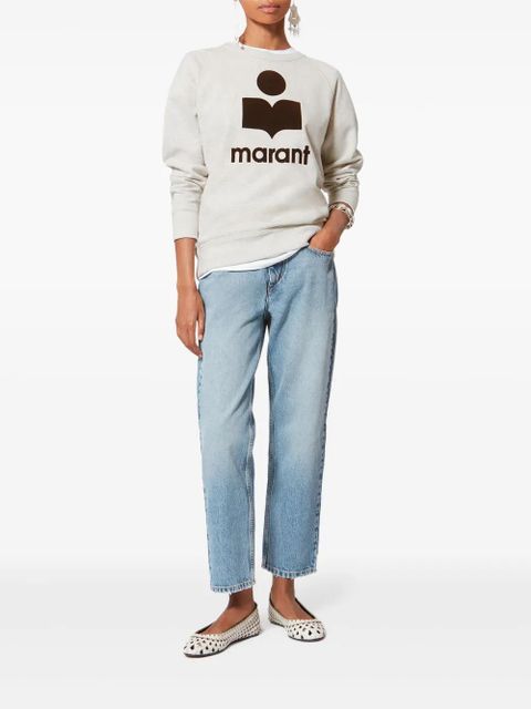 MARANT ÉTOILE Millyny logo sweatshirt - Neutrals