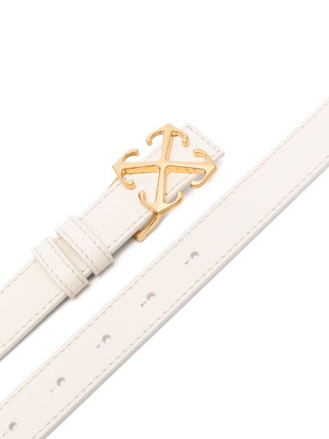 Off-White New Arrow leather belt - Neutrals - zdjęcie produktu nr 2