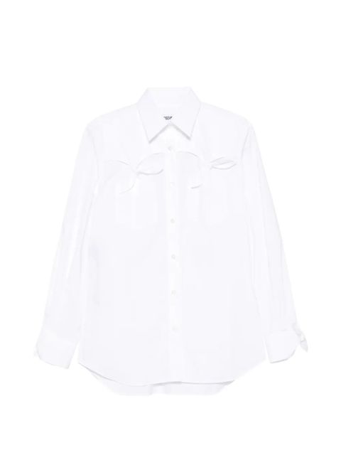 Moschino bow-detail shirt - White - zdjęcie produktu nr 1