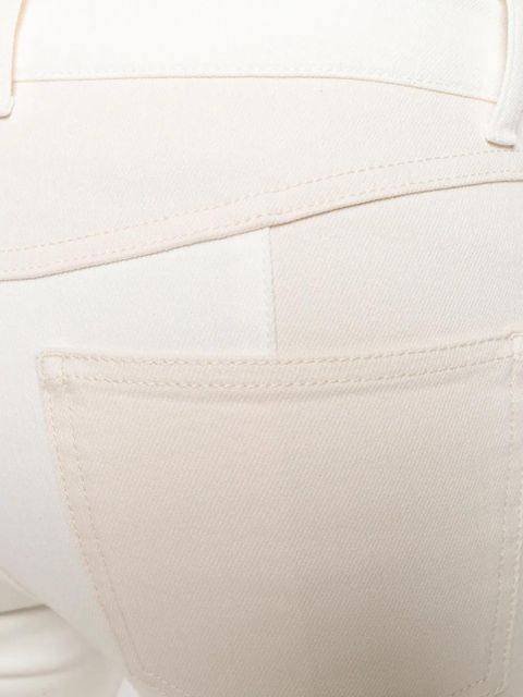 Alexander McQueen panelled skinny jeans - Neutrals