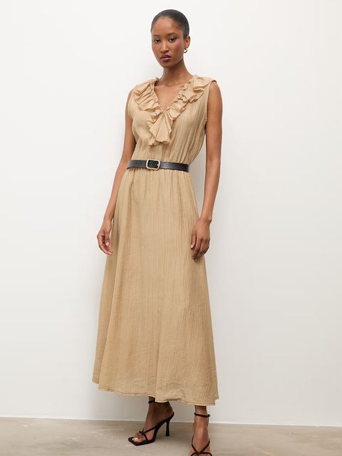 Answear.LAB sukienka letnia z lyocellem - zdjęcie produktu nr 1