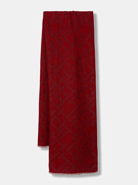 Tommy Hilfiger szalik z dodatkiem wełny